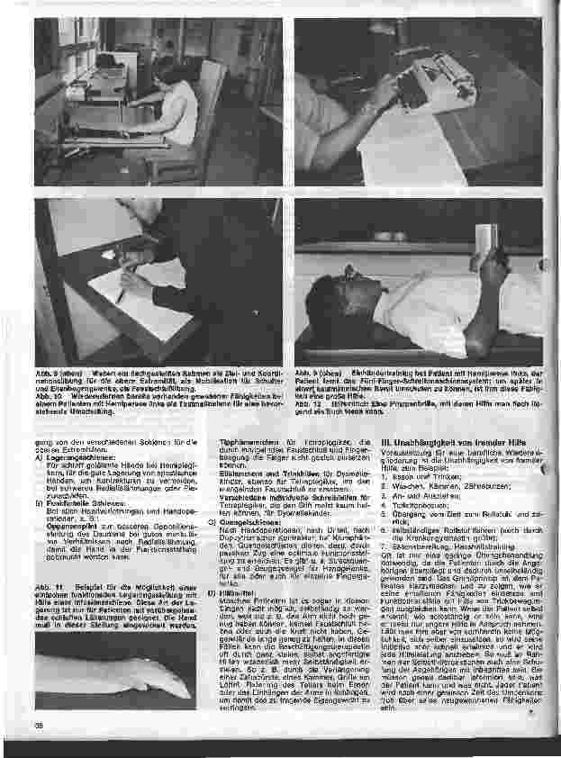 Vorschauseite 3: Rehabilitation 4. Folge: Berufsbild und Aufgabenbereich der Beschäftigungstherapie