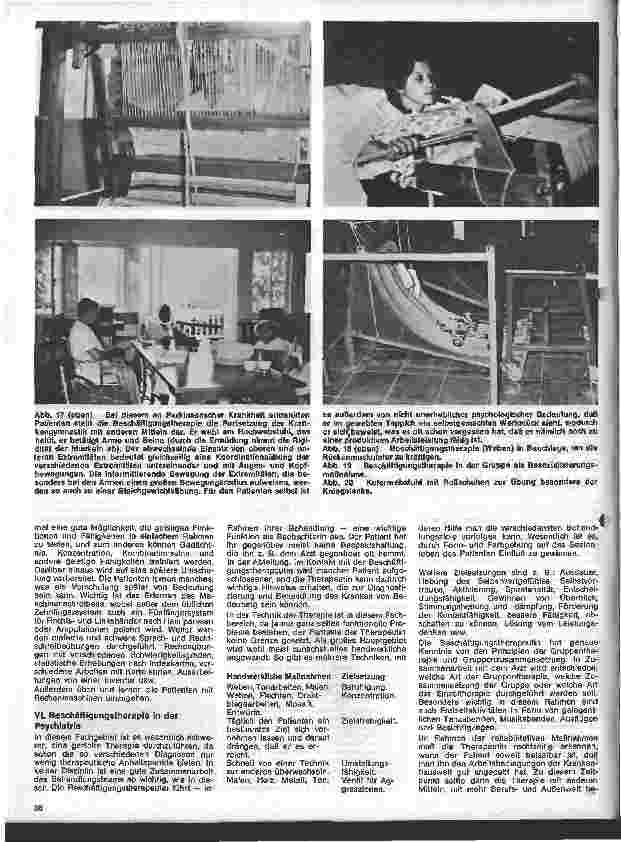 Vorschauseite 5: Rehabilitation 4. Folge: Berufsbild und Aufgabenbereich der Beschäftigungstherapie
