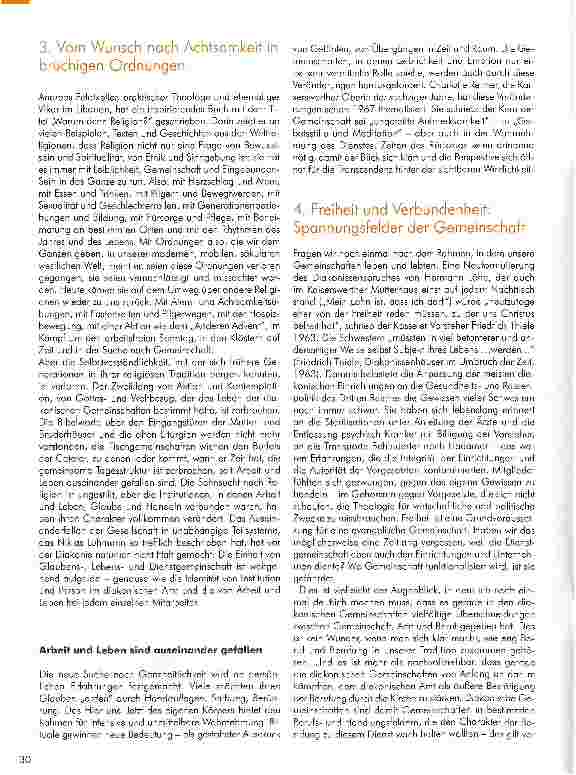 Vorschauseite 4: LEBEN UND GESTALT GEISTLICHER GEMEINSCHAFTEN„Wirf dein Seil hinüber -Haltetaue der Sehnsucht