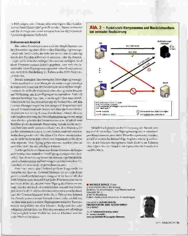 Vorschauseite 3: Elektronisches Einwilligungsmanagement für einrichtungsübergreifende Akten