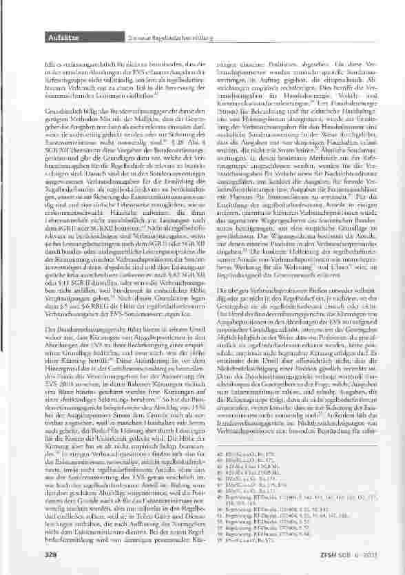Vorschauseite 6: Die neue Regelbedarfsermittlung