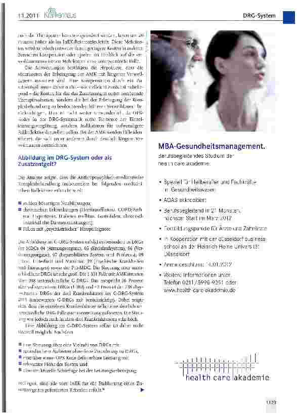 Vorschauseite 5: Abbildung der Anthroposophischen Medizin im G-DRG-System