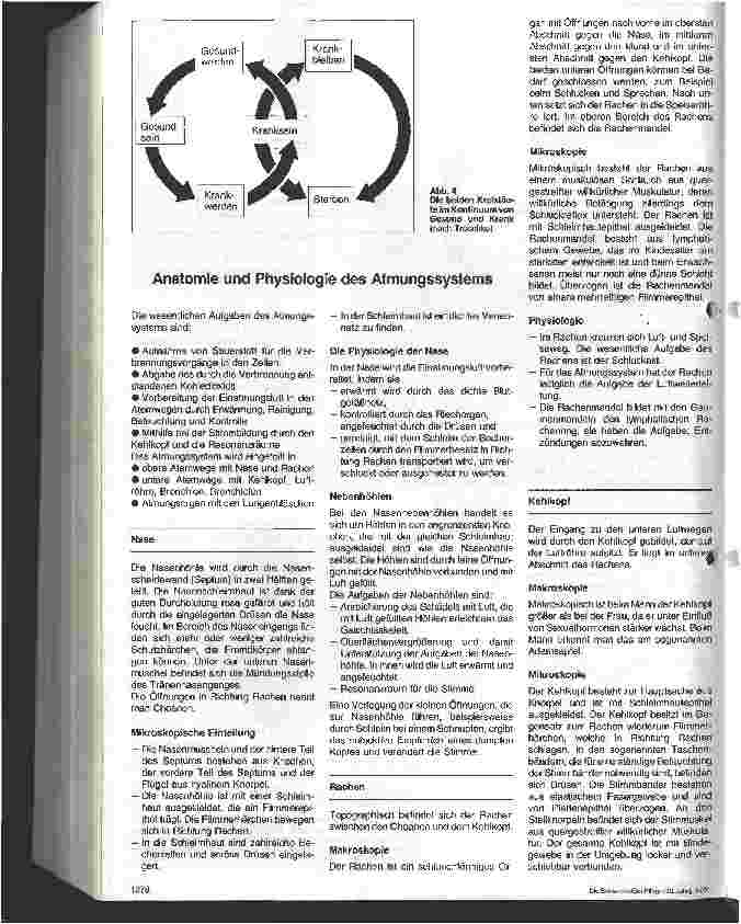 Vorschauseite 3: ATL-Atmen - 1. Folge: Anatomie und Physiologie des Atmungsund des Lymphsystems