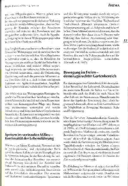 Vorschauseite 2: Vertrautheit und Geborgenheit vermitteln Raumund Milieustrukturen für Demenzkranke
