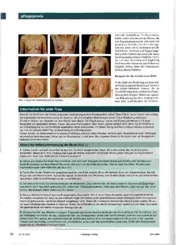 Vorschauseite 3: Breast Care NurseDie Bedeutung in Brustgesundheitszentren