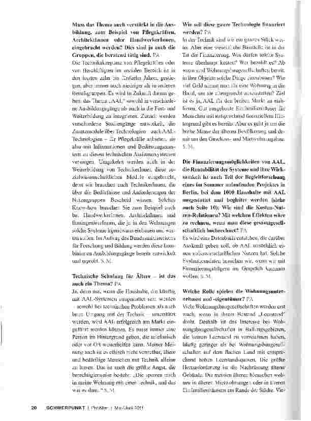 Vorschauseite 2: „Entscheidend ist, Technik so zu gestalten, dass sie wirklich im Interesse der Nutzer ist