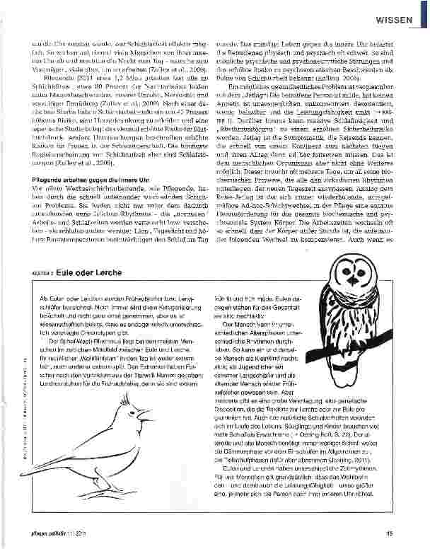 Vorschauseite 3: Chronobiologie - Rhythmen des Lebens