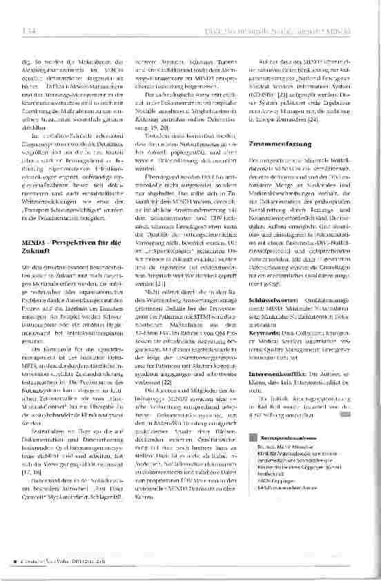 Vorschauseite 5: Der Minimale Notfalldatensatz MIND3