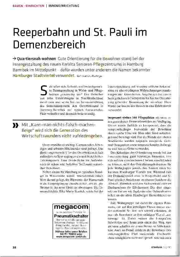Vorschauseite 1: Reeperbahn und St. Pauli im Demenzbereich