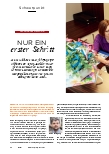 Vorschauseite 1: NUR EIN erster Schritt