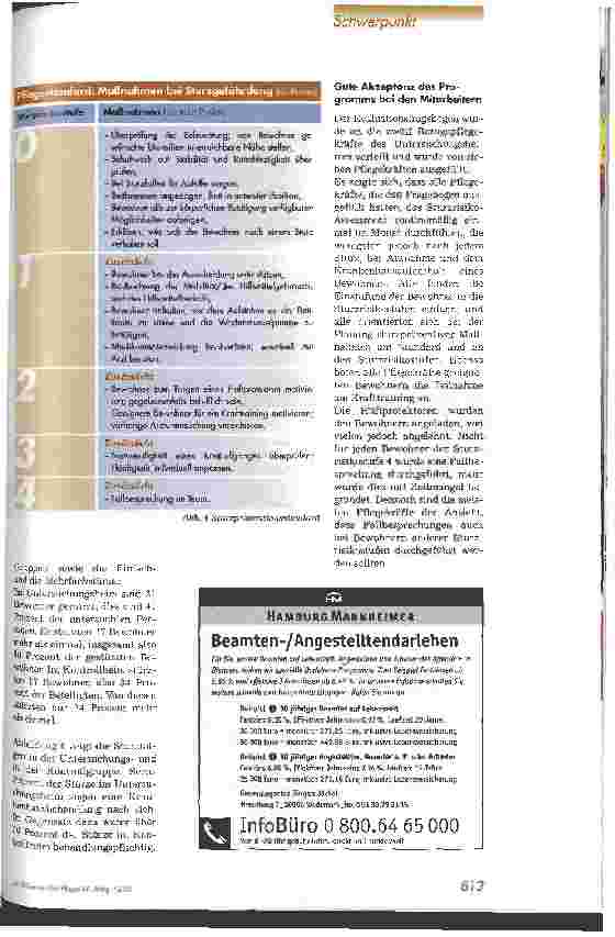 Vorschauseite 4: Sturzprävention im Pflegeheim
