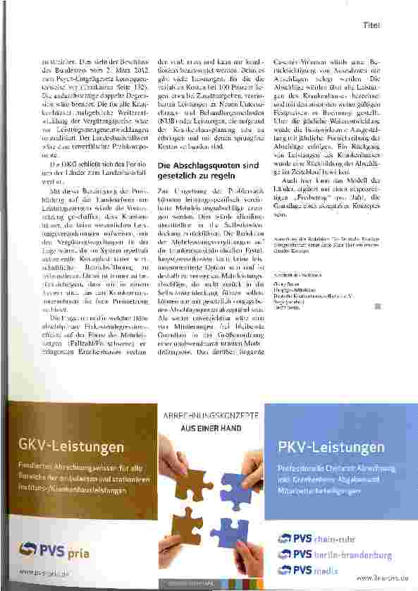 Vorschauseite 4: Faire Preise sind ein Muss