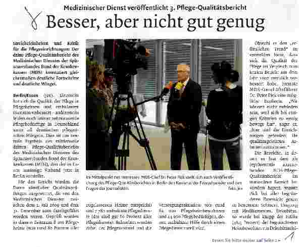 Vorschauseite 1: Besser, aber nicht gut genug