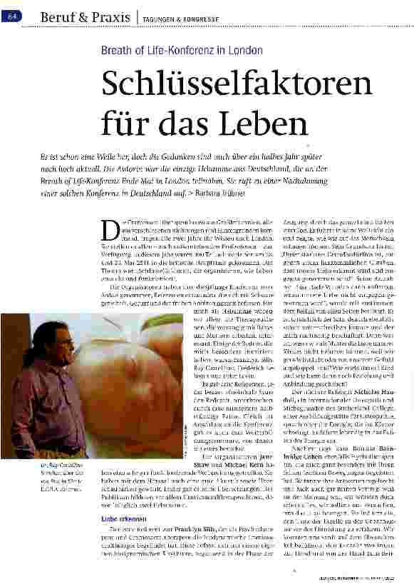 Vorschauseite 1: Schlüsselfaktoren für das Leben