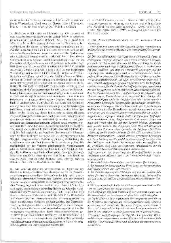 Vorschauseite 3: Rechtsprechung mit Anmerkungen