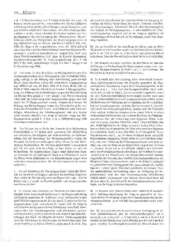 Vorschauseite 6: Rechtsprechung mit Anmerkungen