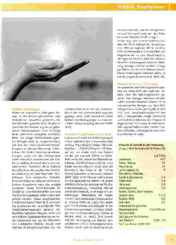 Vorschauseite 2: Vitamin D Sonnenlicht für die Westentasche