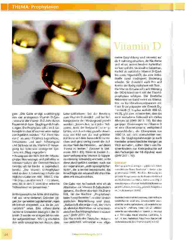 Vorschauseite 5: Vitamin D Sonnenlicht für die Westentasche