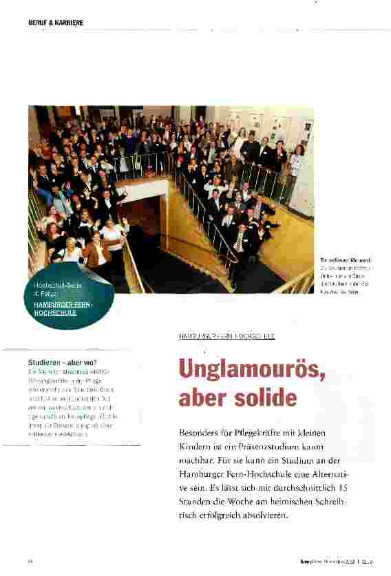 Vorschauseite 1: Unglamourös, aber solide