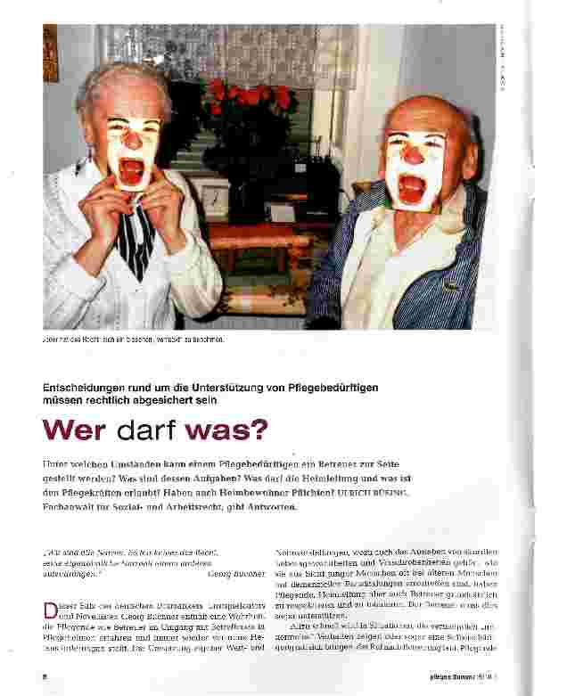 Vorschauseite 1: Wer darf was?