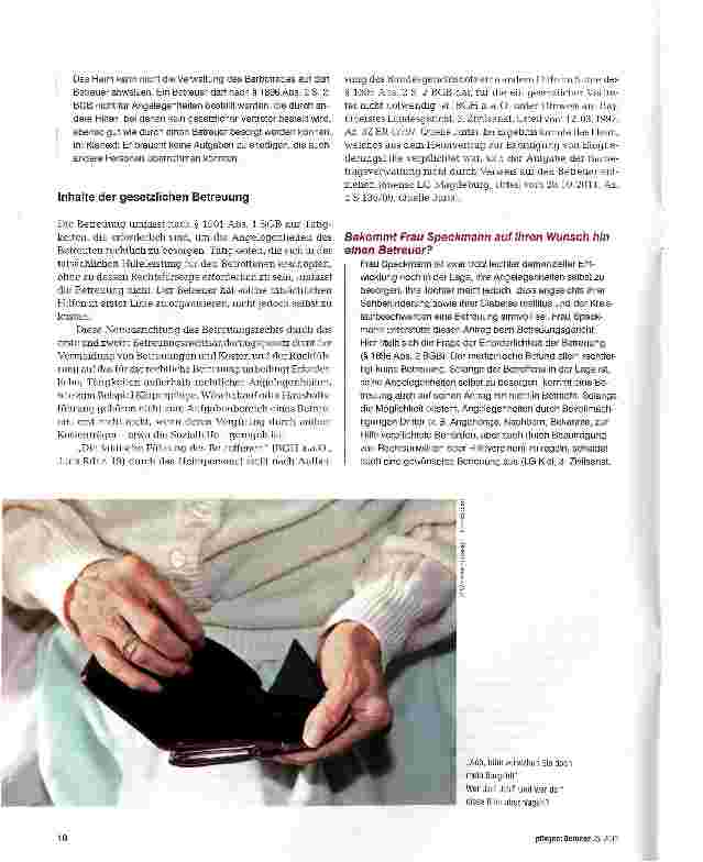 Vorschauseite 3: Wer darf was?