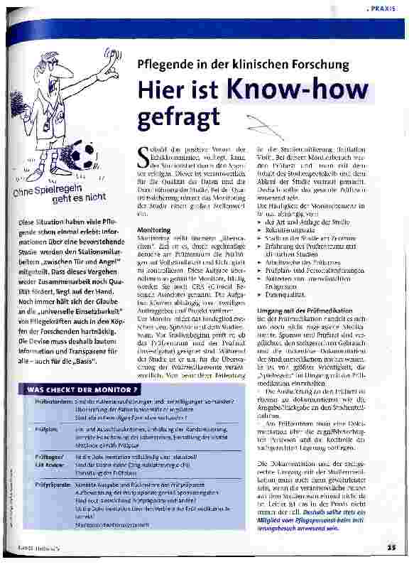 Vorschauseite 1: Hier ist Know-how gefragt