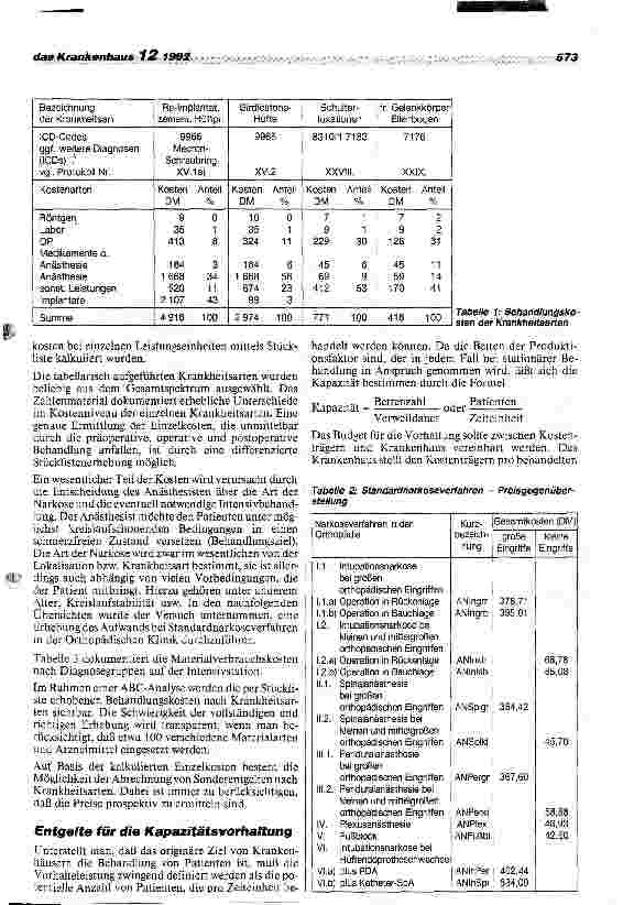 Vorschauseite 4: Ein medizinökonomisches Krankenhausmodell