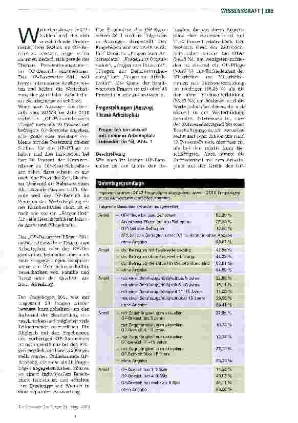 Vorschauseite 2: OP-Management: Baustelle in den Krankenhäusern