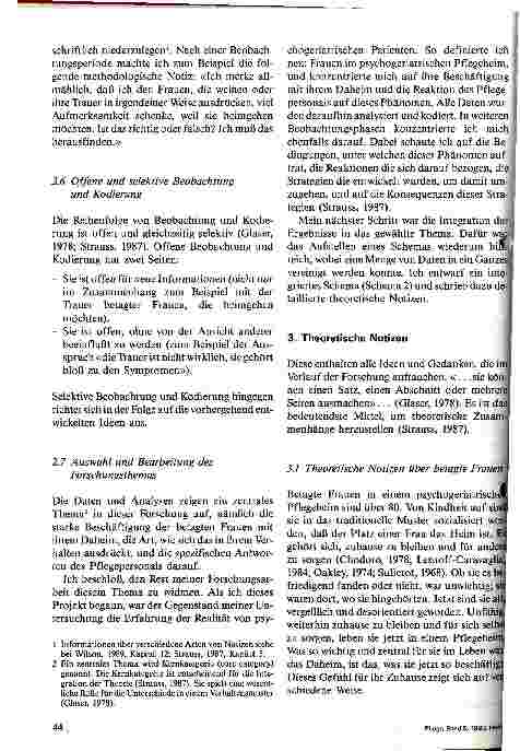 Vorschauseite 4: Daheim - Eine unterschiedliche Realität für betagte Patientinnen und ihre Pflegepersonen im Pflegeheim