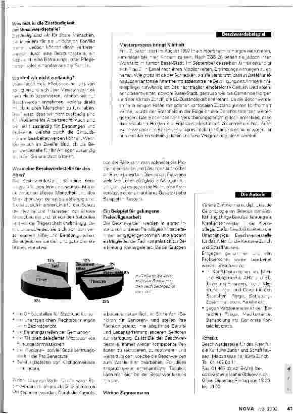 Vorschauseite 2: Zum Schutz der Rechte älterer Menschen