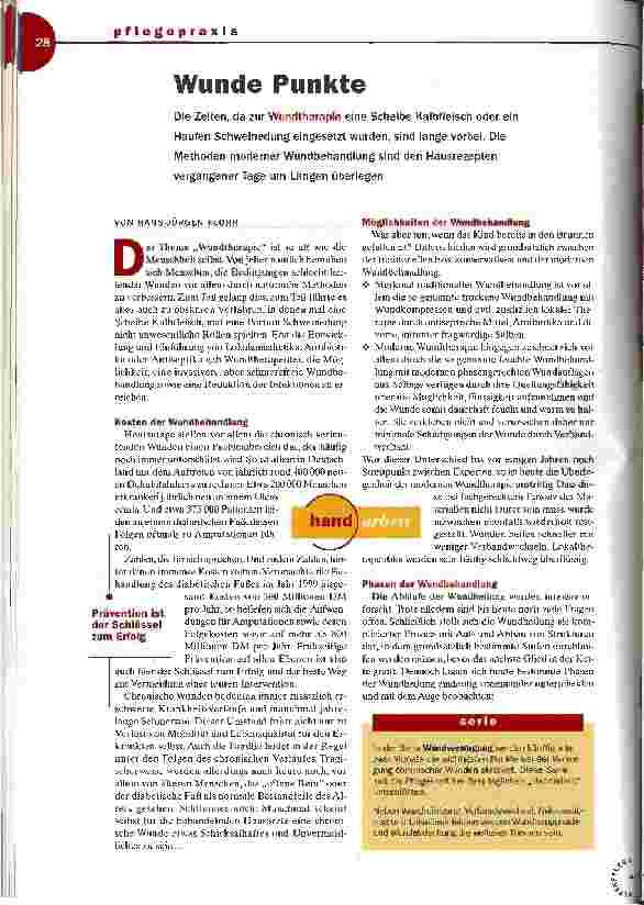 Vorschauseite 1: Wunde Punkte