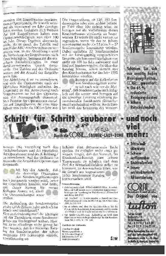 Vorschauseite 4: Leistungsspektrum eines Krankenhauses im Spiegelbild der Sonderentgelte