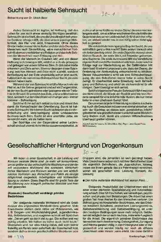 Vorschauseite 1: Gesellschaftlicher Hintergrund von Drogenkonsum