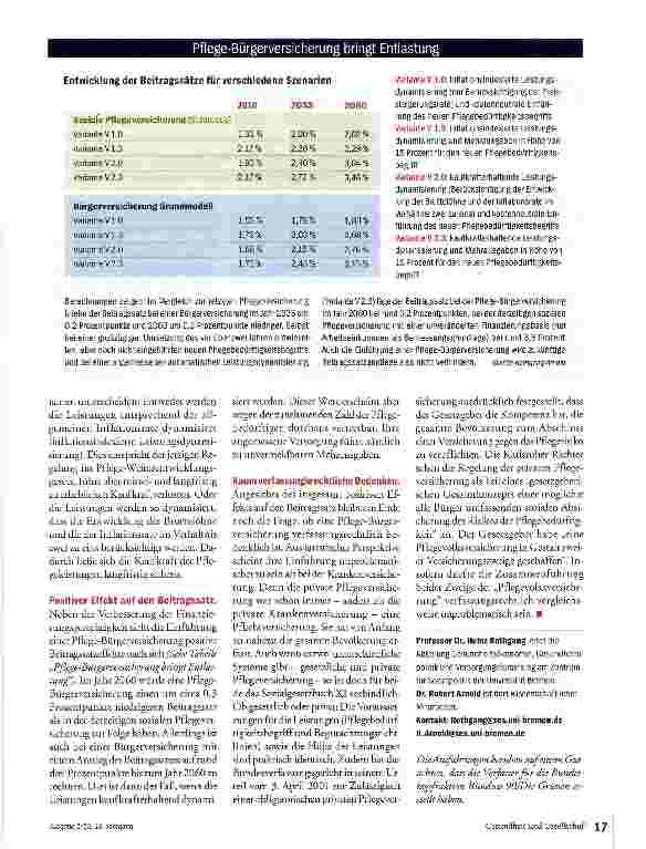 Vorschauseite 2: Ein Modell für alle Bürger