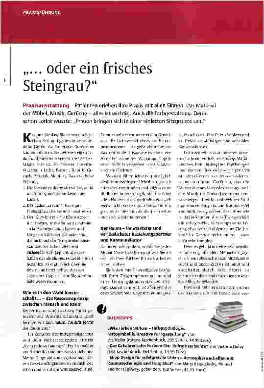 Vorschauseite 1: . .. oder ein frisches Steingrau?