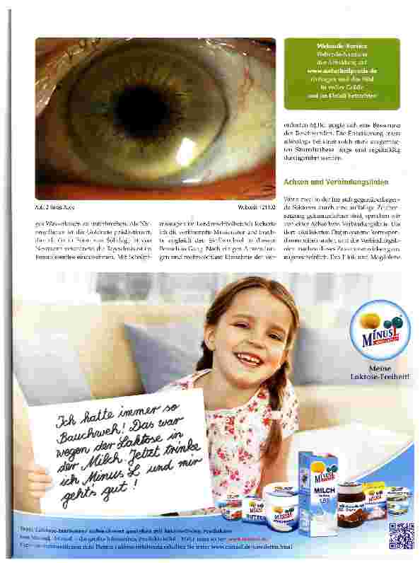 Vorschauseite 2: Irisdiagnose als Blick hinter die Kulissen