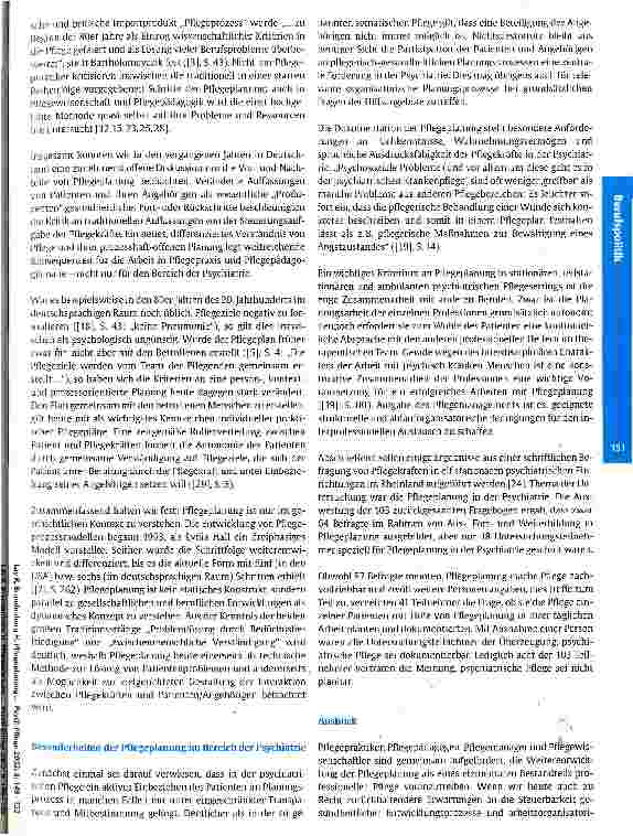 Vorschauseite 3: Pflegeplanung - eine kritische Bestandsaufnahme