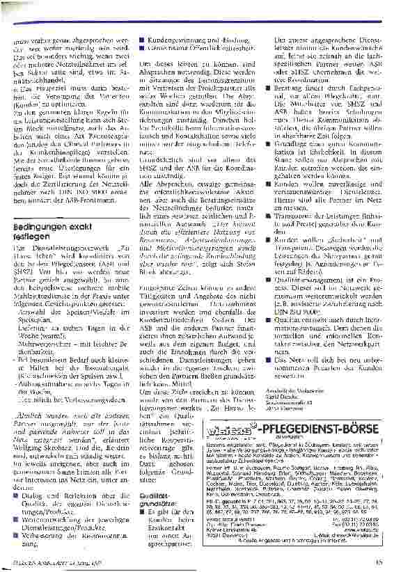 Vorschauseite 3: Dienstleistungsnetzwerk Zu Hause leben