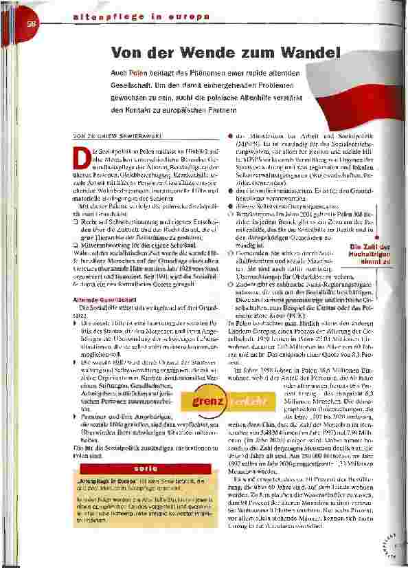 Vorschauseite 1: Von der Wende zum Wandel