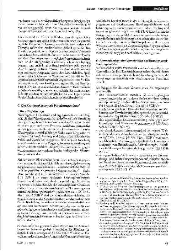 Vorschauseite 4: Kindgerechte Arzneimittel - Versorgungsdefizit ohne Aussicht auf Abhilfe?