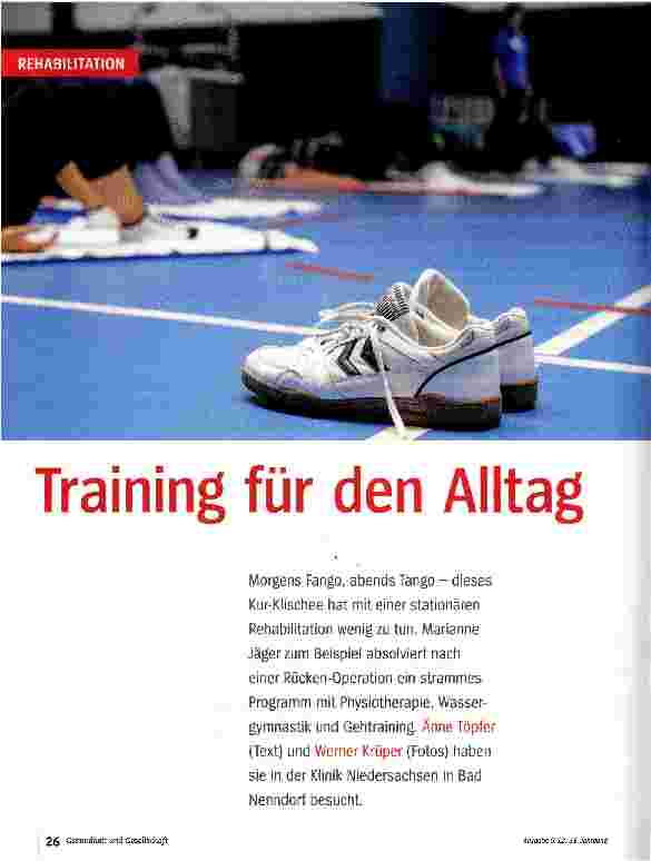 Vorschauseite 1: Training für den Alltag