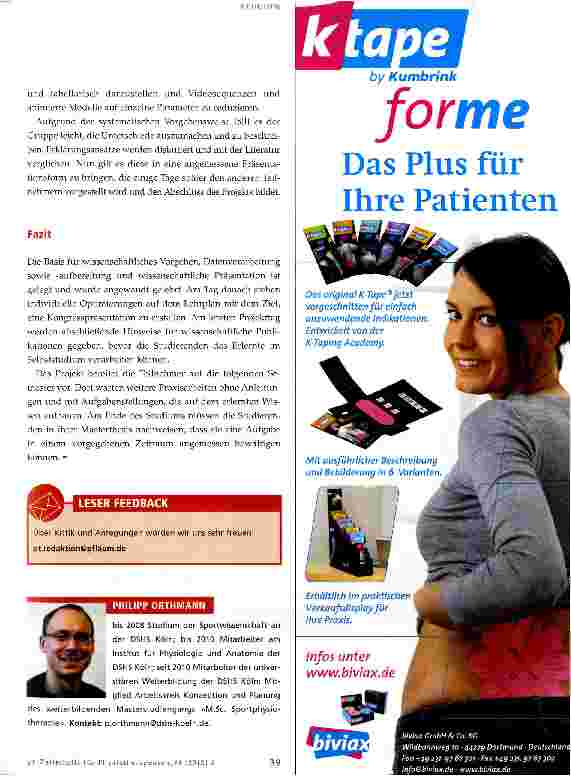 Vorschauseite 3: Praxis der Bewegungsanalyse