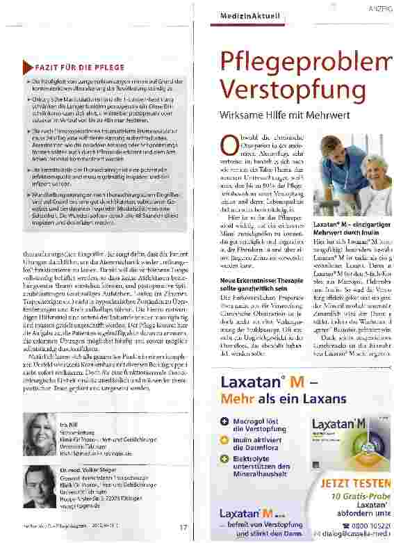 Vorschauseite 5: Pflege nach thoraxchirurgischer OP
