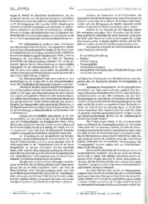 Vorschauseite 2: Vorstandsverträge /Vorstands-Vergütung - immer auch im Fokus der Aufsicht