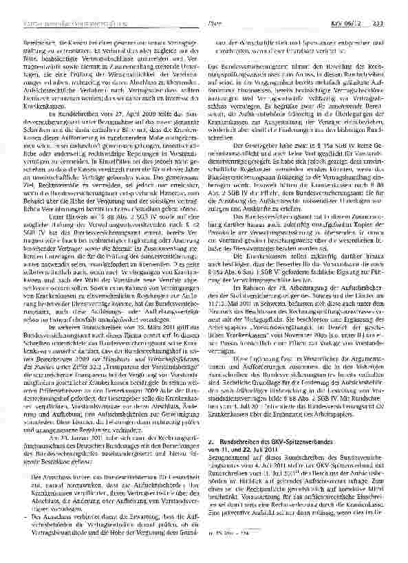 Vorschauseite 5: Vorstandsverträge /Vorstands-Vergütung - immer auch im Fokus der Aufsicht