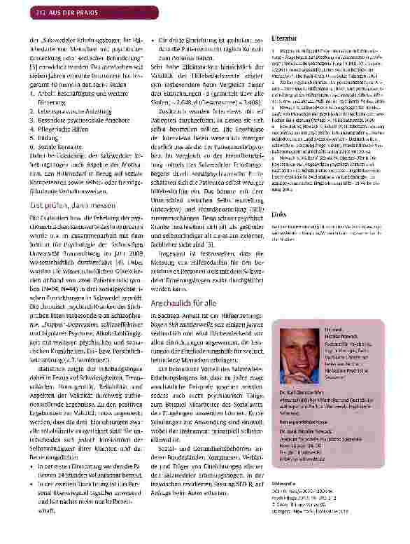 Vorschauseite 3: Hilfebedarfsermittlung bei psychisch Kranken und seelisch Behinderten