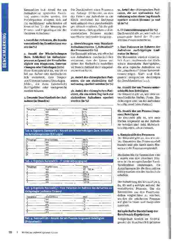 Vorschauseite 4: Prozessbasiertes Benchmarking