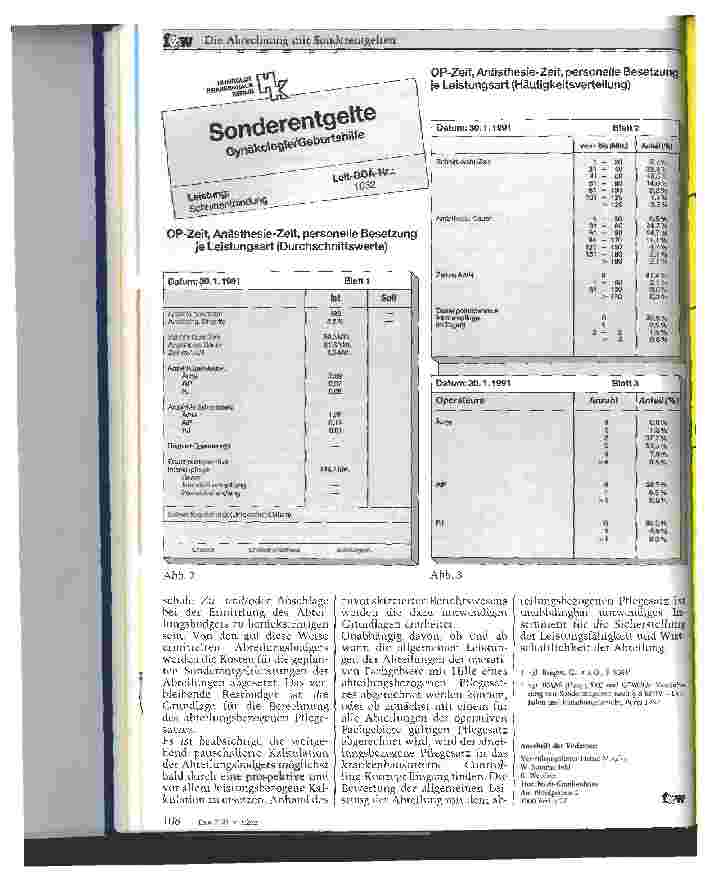 Vorschauseite 4: Die Abrechnung mit Sonderentgelten Teil II