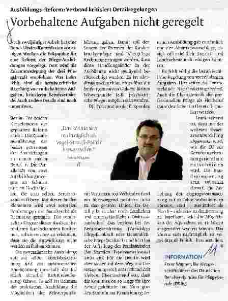 Vorschauseite 1: Vorbehaltene Aufgaben nicht geregelt