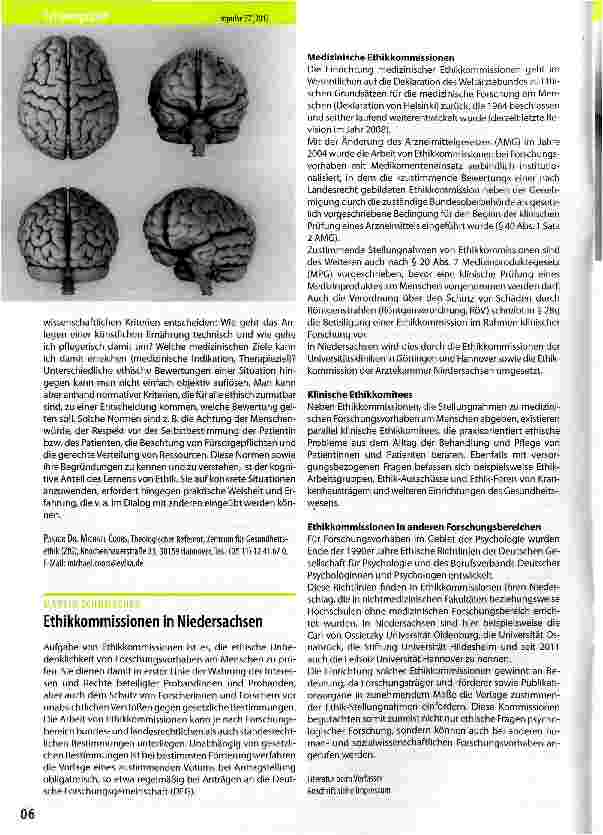 Vorschauseite 2: Kann man Ethik lernen?